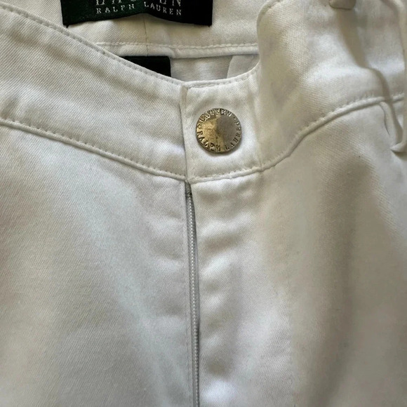 Lauren Ralph Lauren White Pants Size 10 - Picture 5 of 9